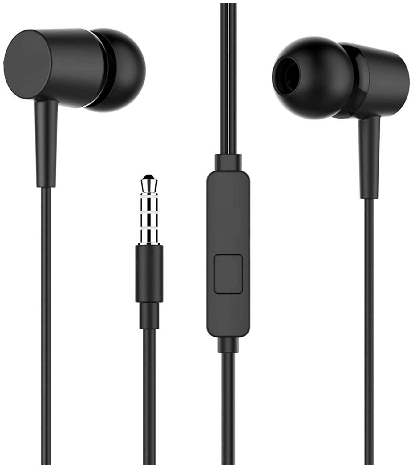 

S4 Rich Bass Universal Headphone Earphone with Mic (Made in India) Basic with Ultra deep bass and mic In-Ear Wired Headphone ( Black )