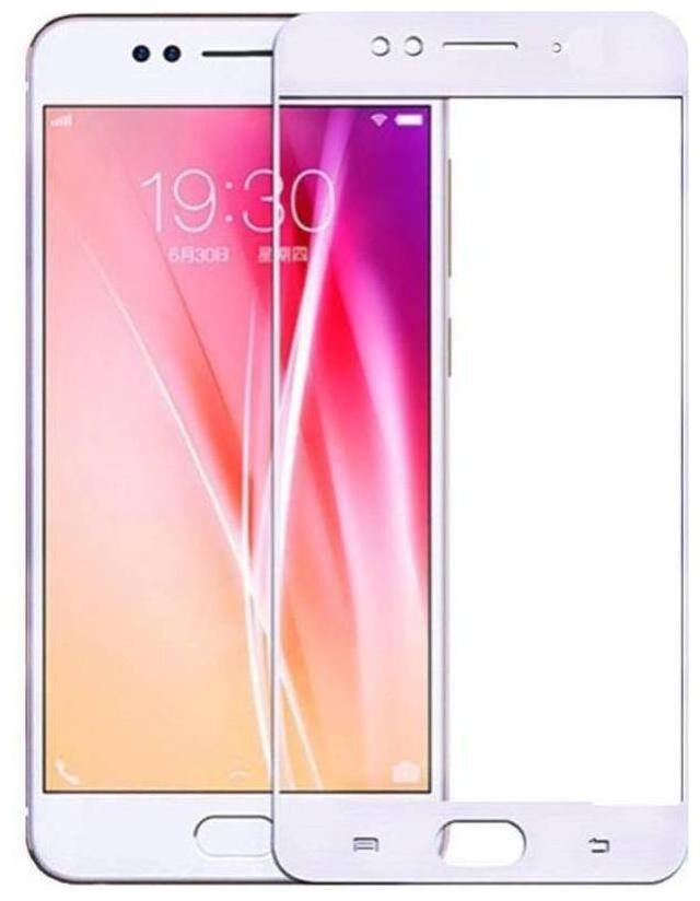

SaiArvs Tempered Glass Guard for Oppo F3 - White