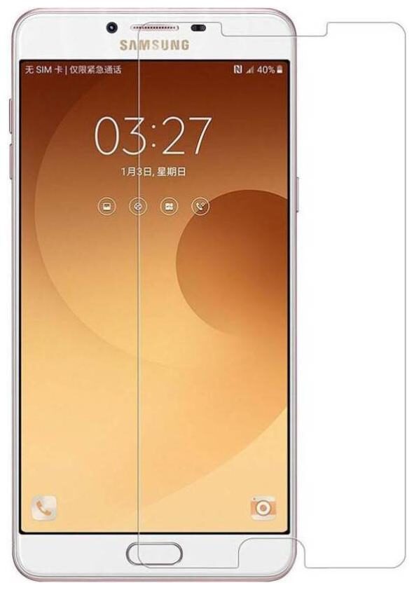 SaiArvs Tempered Glass Guard for Samsung Galaxy C9 Pro Transparent by Anu Sehgal