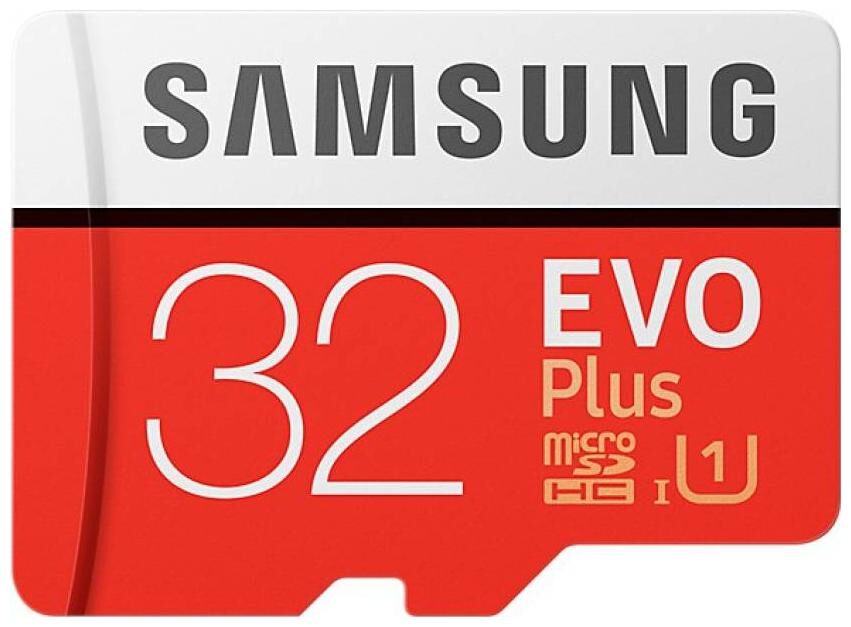 Samsung EVO Plus 32 GB MicroSDHC Class 10 95 MB/s Memory Card