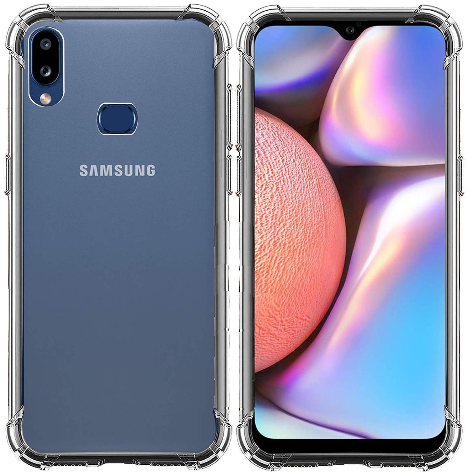 

BIG CAT TPU Back Cover For Samsung Galaxy A10s ( Transparent )