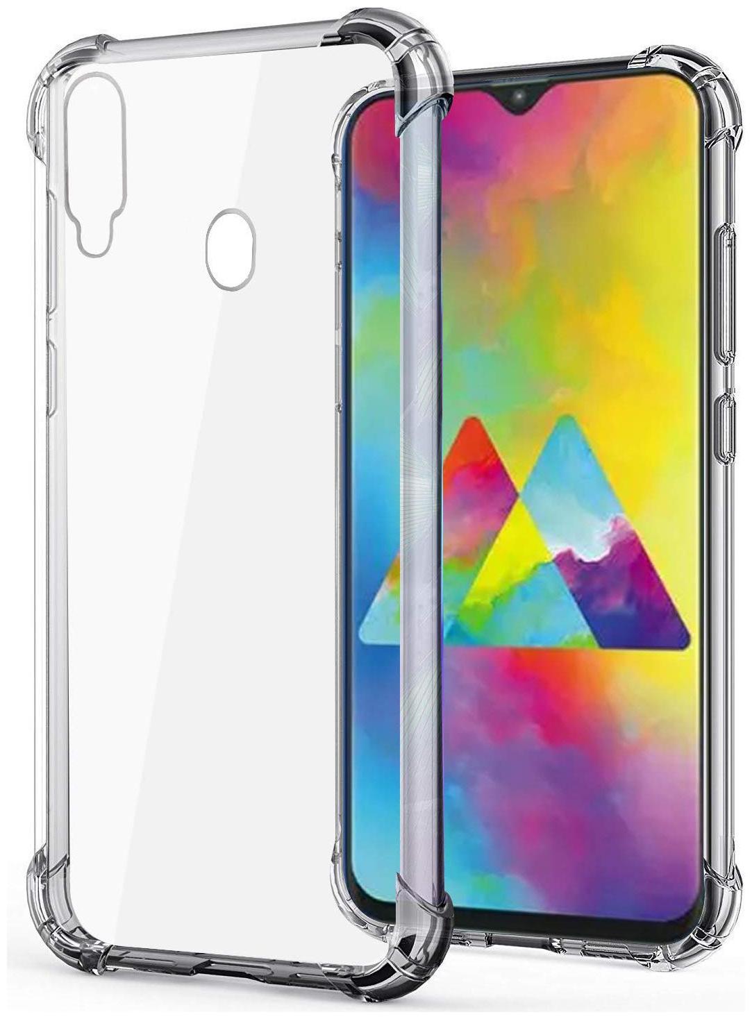 

BIG CAT TPU Back Cover For Samsung Galaxy M20 ( Transparent )