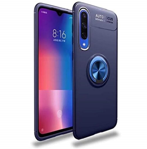 

EXOTIC FLOURISH Rubber Back Cover For Samsung Galaxy A50 ( Blue )