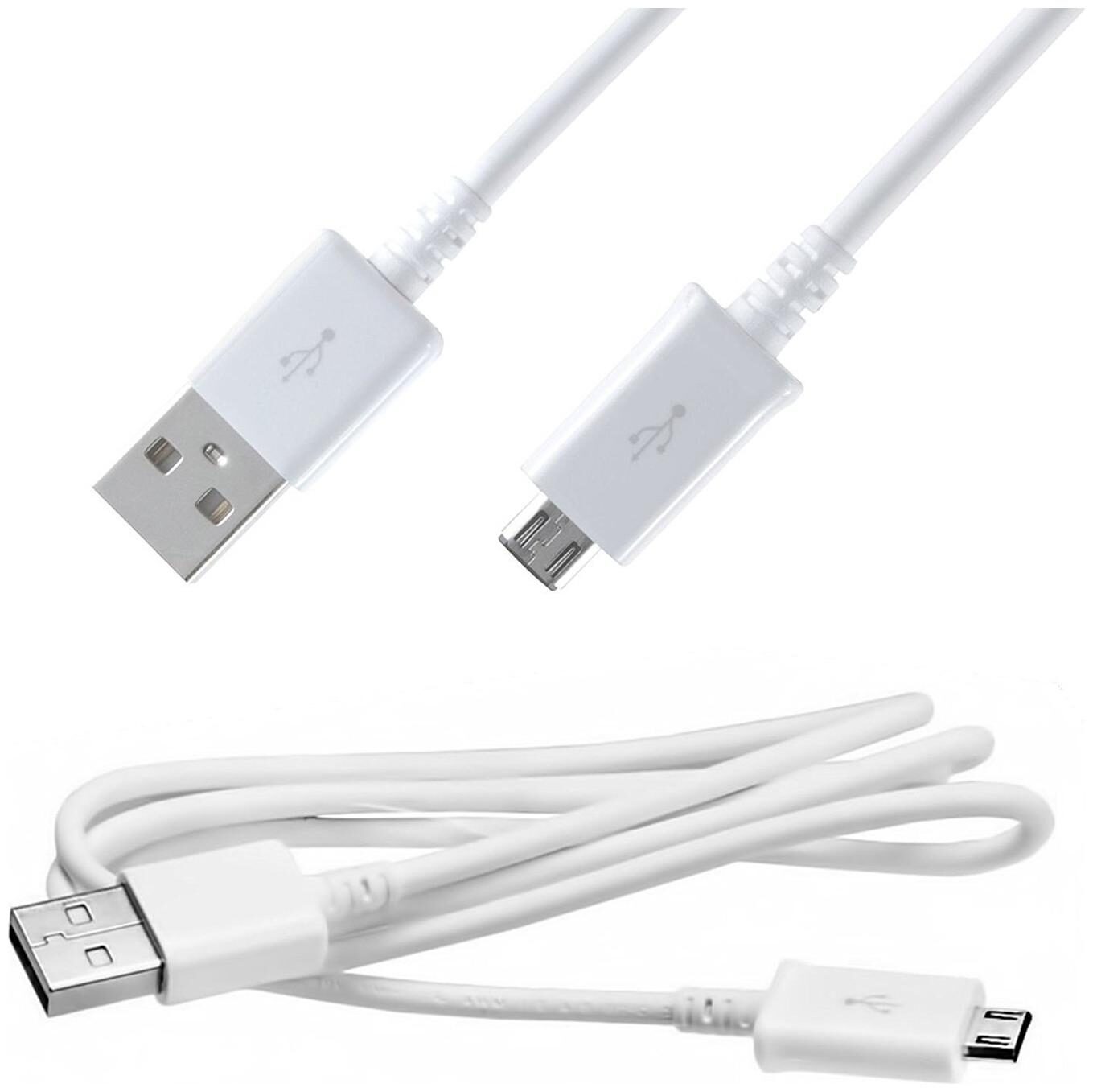 

PICKMALL Data Charging Micro USB Mini USB Cable ( 1 m White )