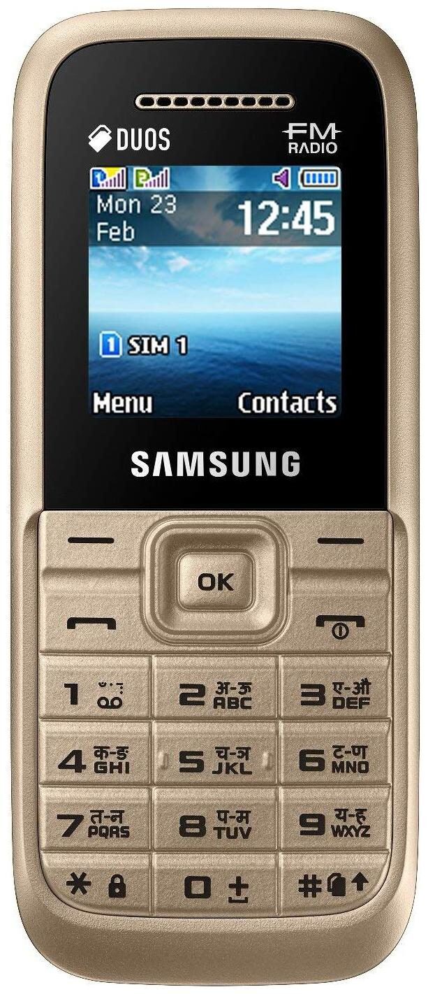 

Samsung Guru FM Plus B110 Gold