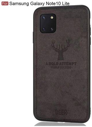 Buy Samsung Note 10 Lite Deer Case Anti Slip Grip And Camera Protection Back Cover For Samsung Galaxy Note 10 Lite Black Online At Low Prices In India Paytmmall Com