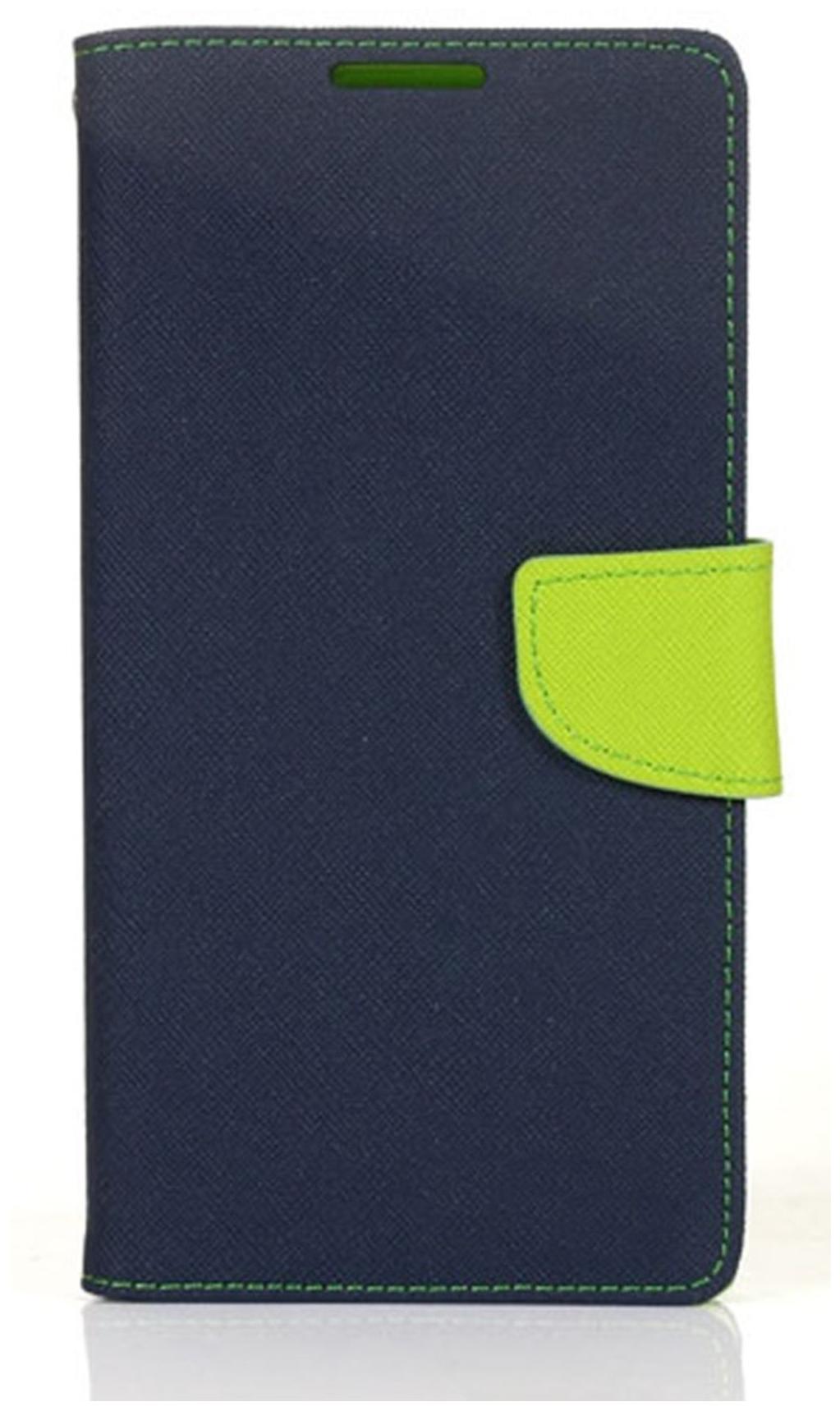 SCHOFIC Wallet Diary Flip Cover for VIVO Y31 / Y31L NAVY BLUE by Schofic