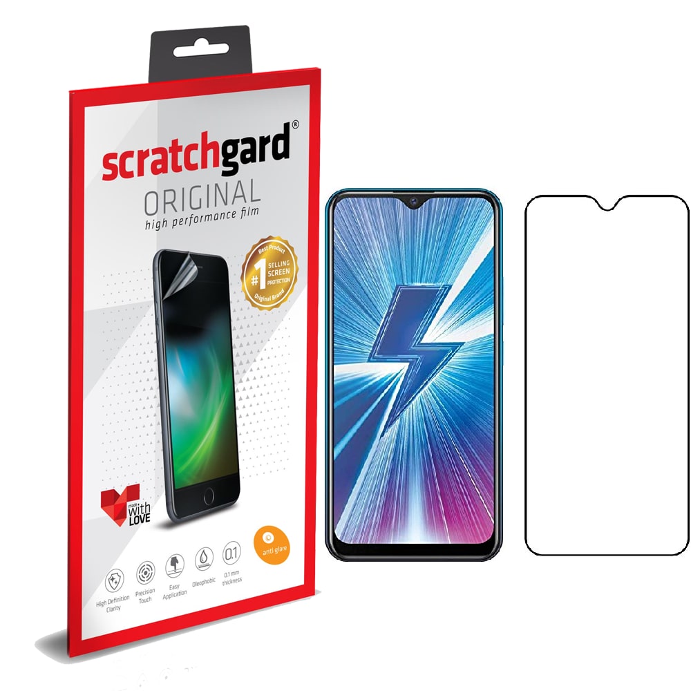 

Scratchgard Anti Glare PET Film Screen Protector for Vivo Y17