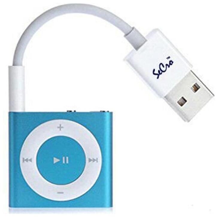 

SeCro iPod Shuffle Cable Charger High Quality 3 5mm Jack to USB Power Charger Sync Transfer Data Cable for iPod Shuffle 3rd 4th 5th Gen (2 Piece)