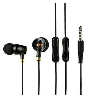

SECURITY STORE Mp3 In-Ear Wired Headphone ( Black )