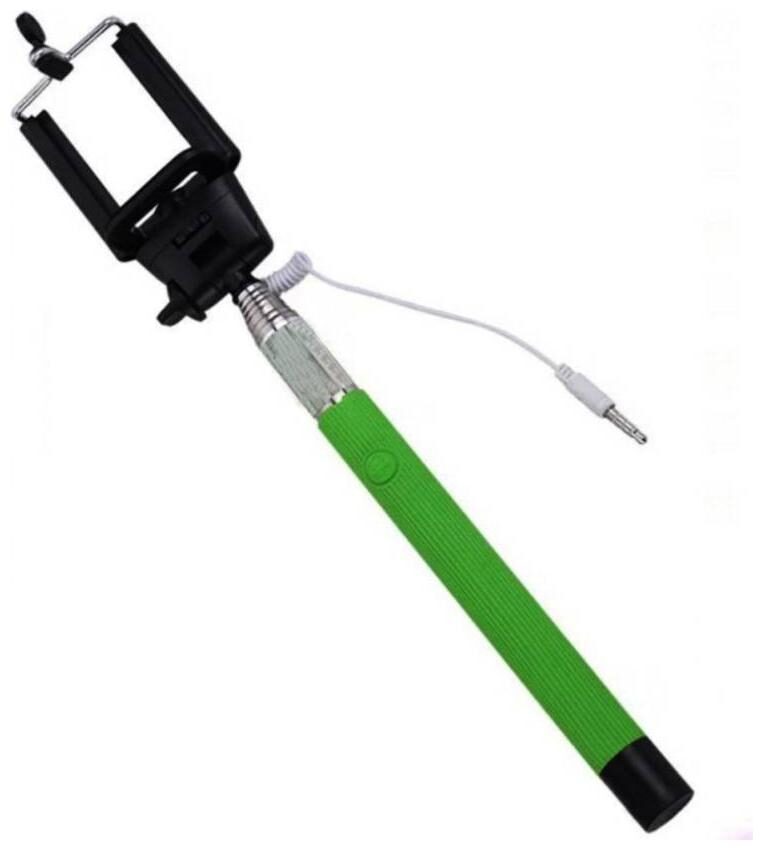 

Selfie Stick Monopod Extendable With 3 5MM Aux Cable Compatible with All Smartphones