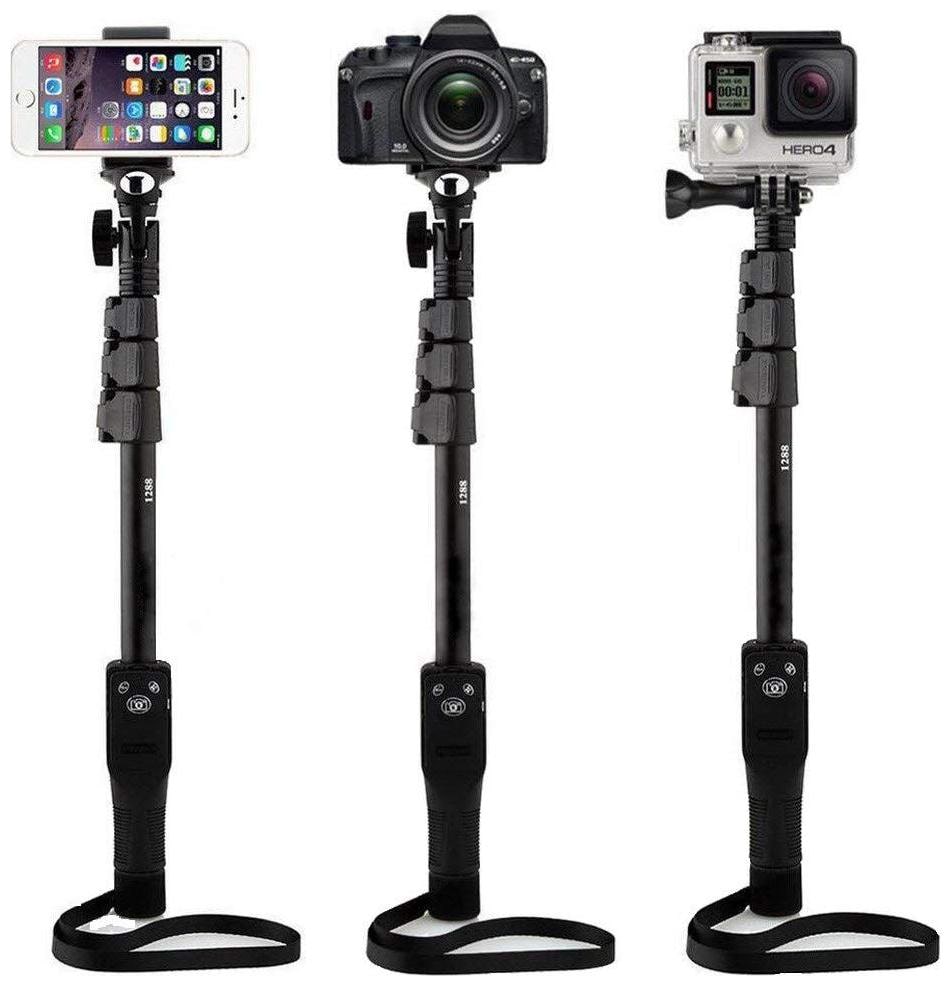 

Selfie Stick with Wireless Bluetooth Remote for iPhone X iPhone XS BY TSV