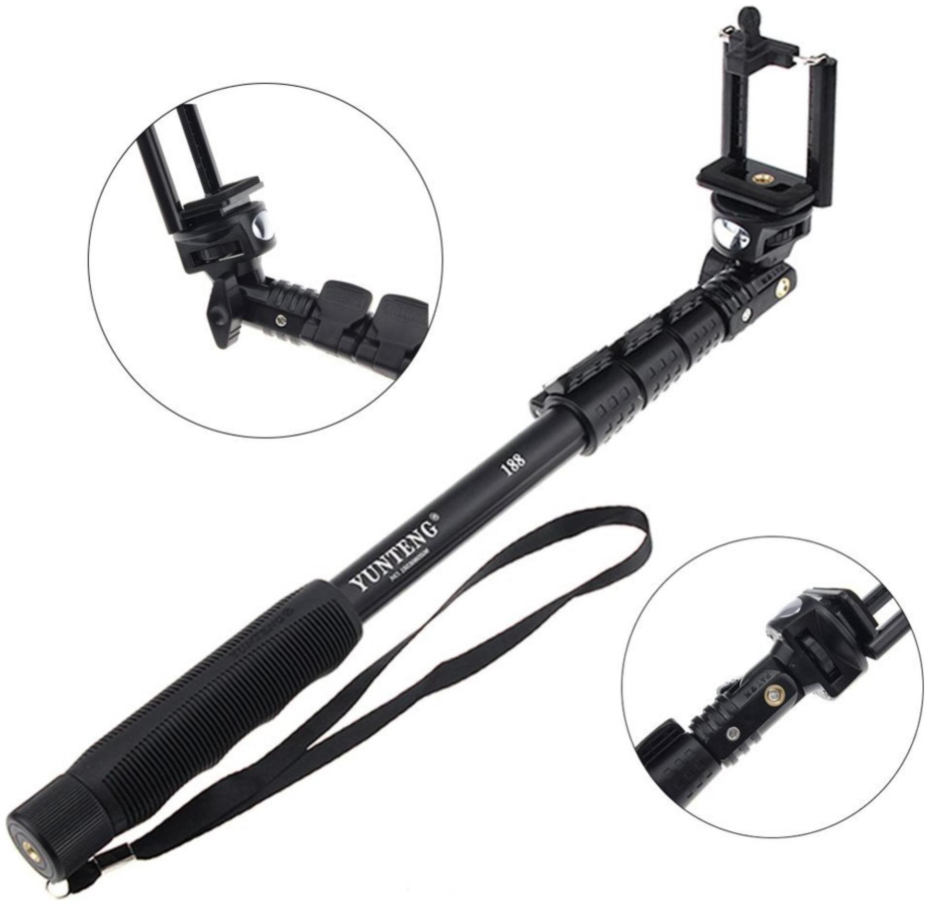 

Selfie Stick with Wireless Bluetooth Remote for iPhone X iPhone XS BY TSV