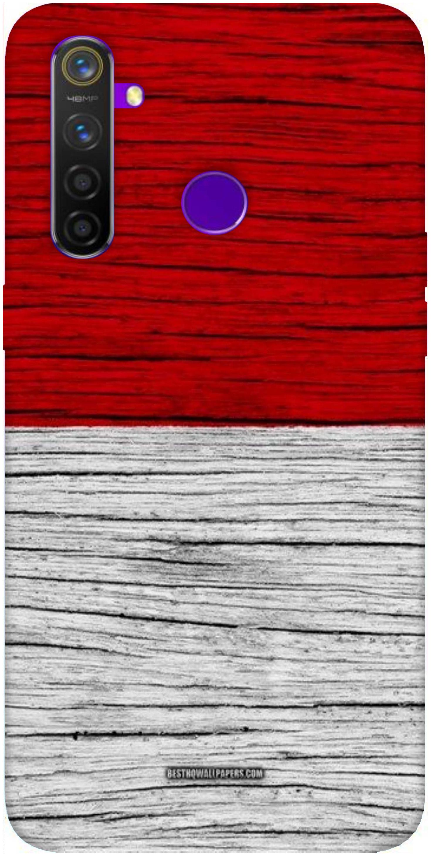 

SES Silicone Soft Back Cover For Realme 5 ( Multi )