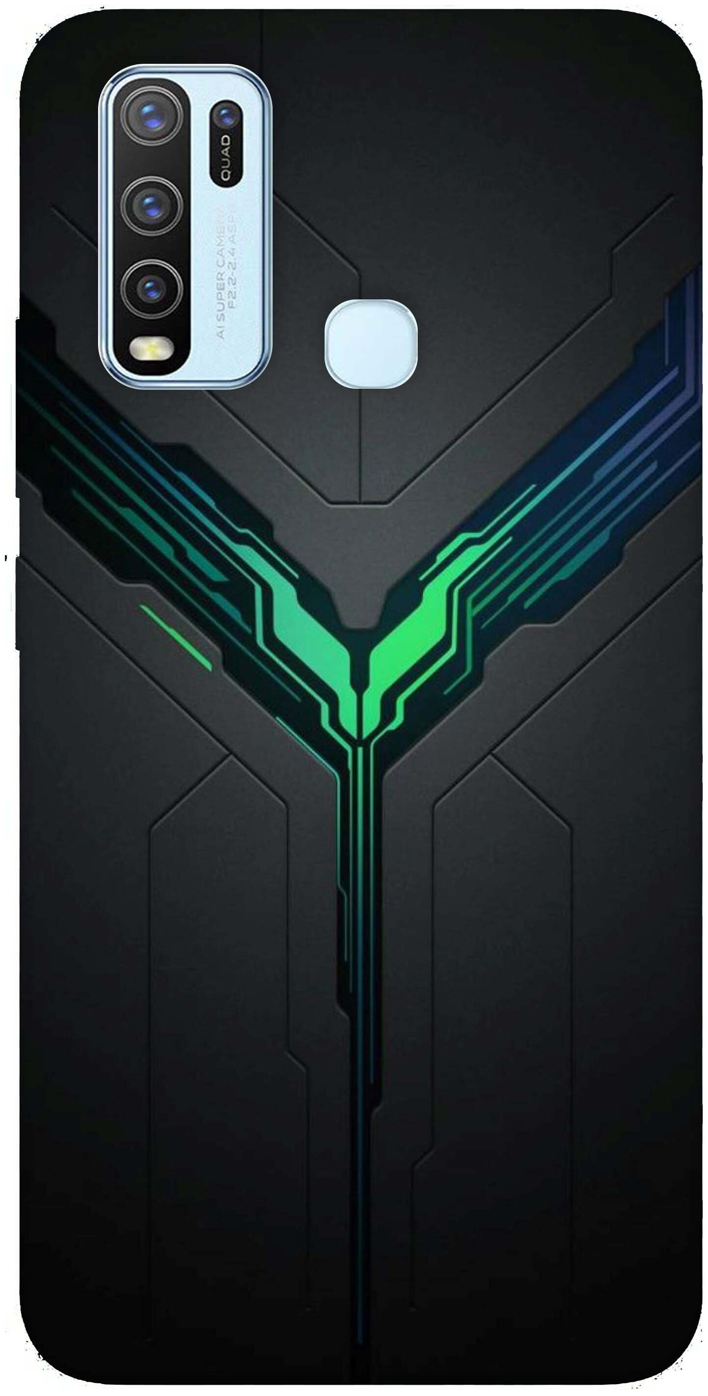 

SES Silicone Soft Back Cover For Vivo Y30 ( Multi )