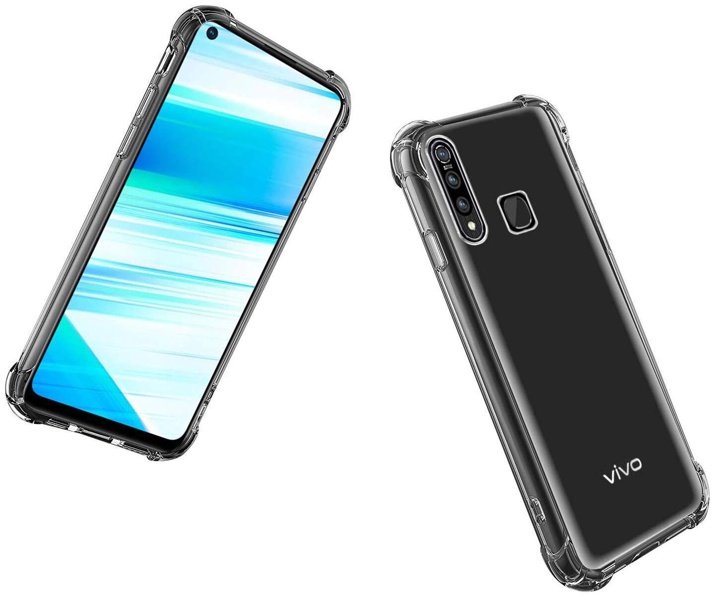 

BIG CAT Rubber Back Cover For Vivo Z1 Pro ( Transparent )