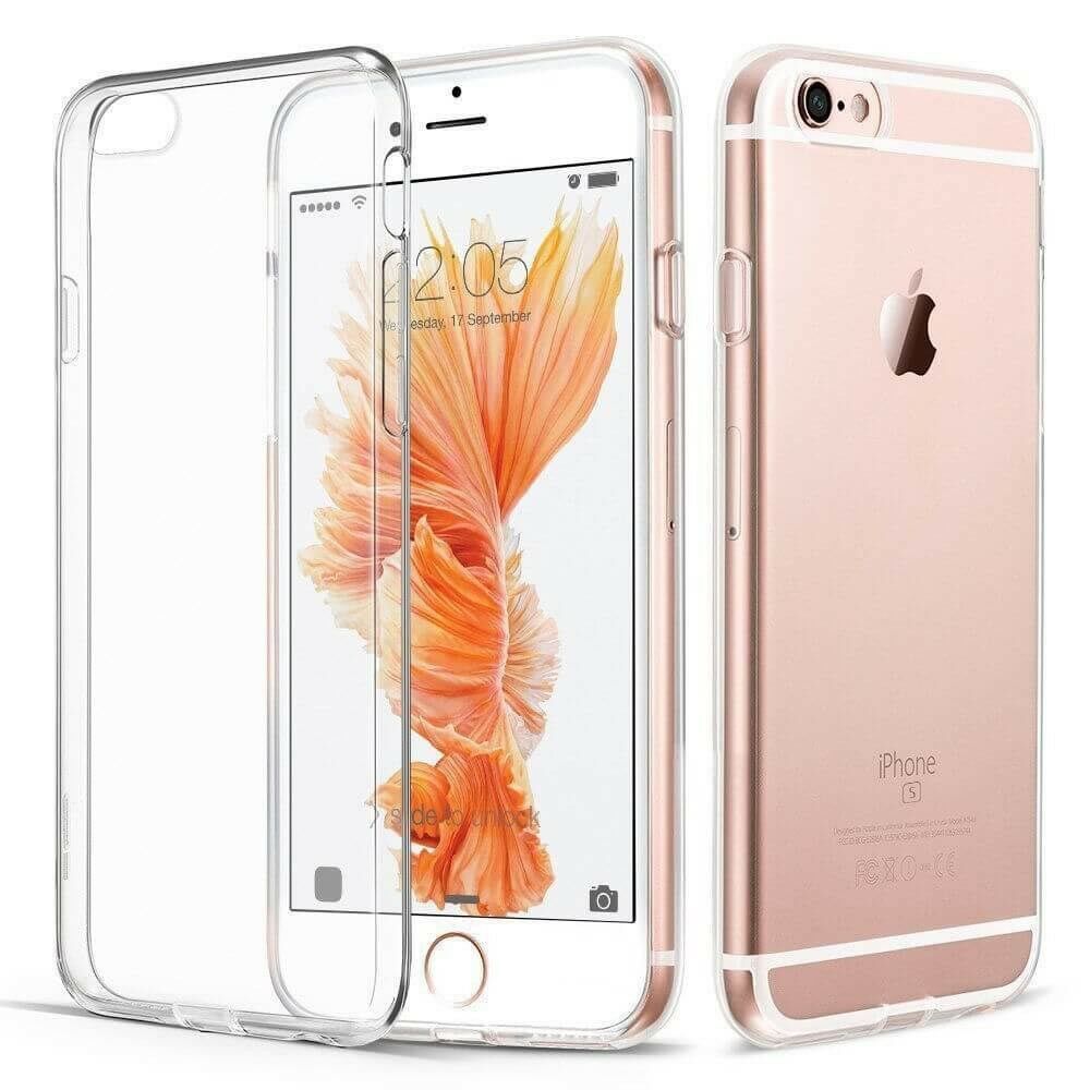 

Shockproof Plating Clear Slim Hybrid Bumper Case Cover For iPhone XS MAX XR 7 6s