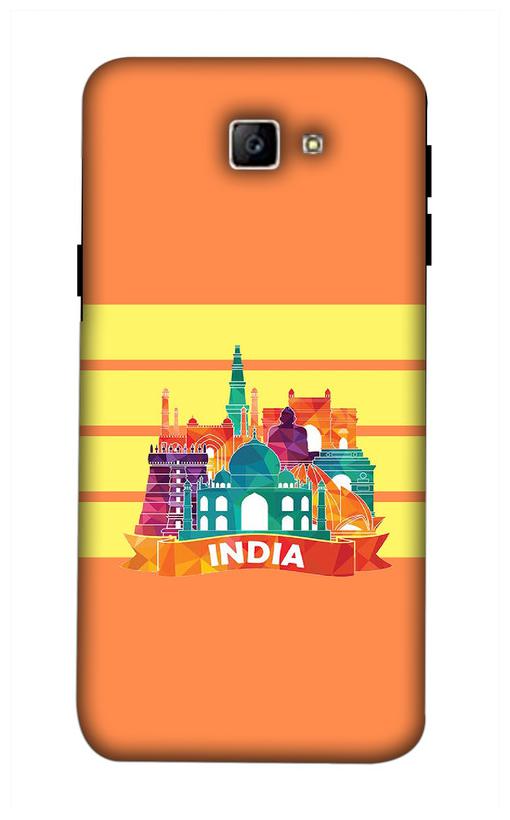 

SHOP-BUZ Plastic Hard Back Cover For Samsung Galaxy J7 Prime ( Multi )