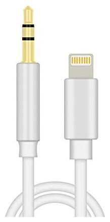 

SHOPLINE AUX 3 5 mm Cable ( 1 mtr White )