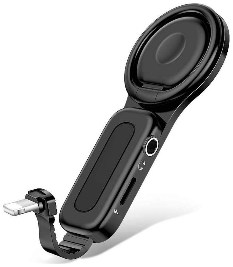 

Shopline RC-10 Ring Holder Charging 2A Game Zinc Alloy Jack Adapter
