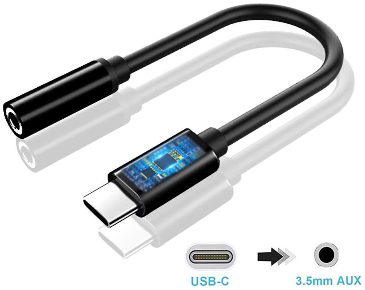 

Shopline USB C to 3 5mm Audio Adapter with Realtek Chip Hi-res DAC