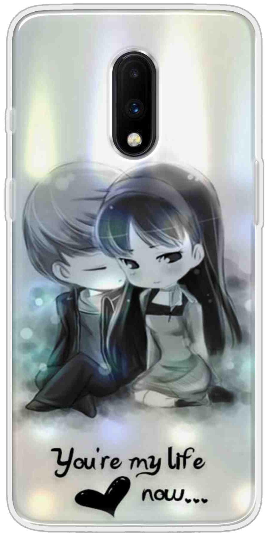 

SVISINDIA Silicone Back Cover For OnePlus 7 ( Multi )