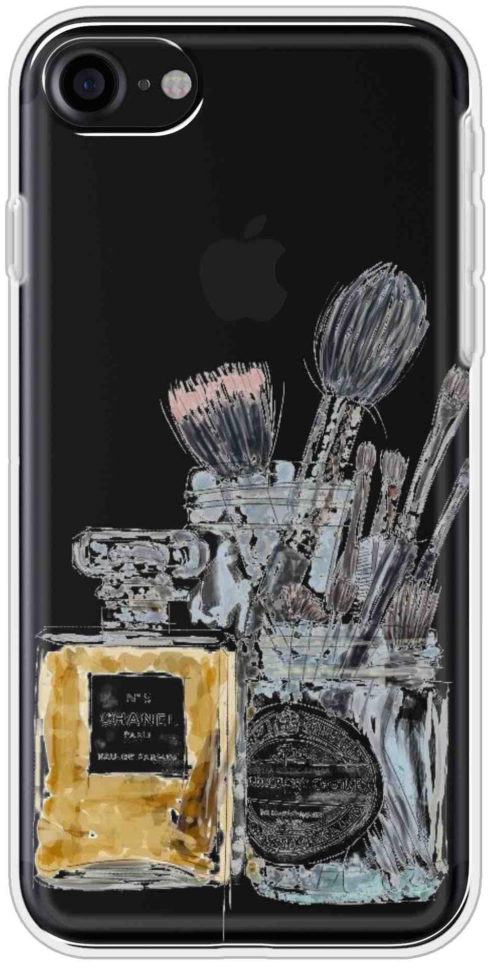 

SVISINDIA Silicone Back Cover For Apple iPhone 8 ( Multi )
