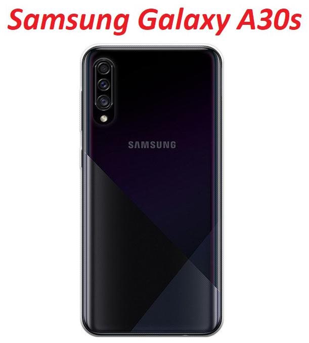 

OFFERSONLY Silicone Soft Back Cover For Samsung Galaxy A30s ( Transparent )