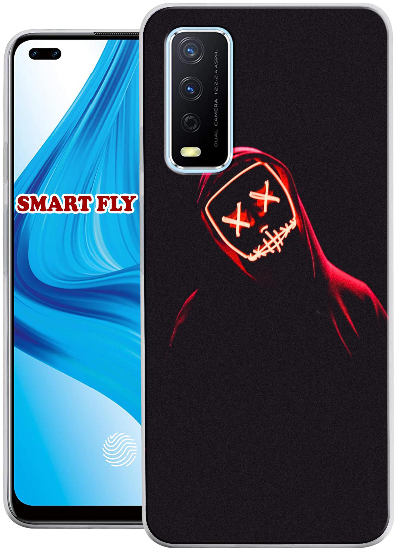 

SMART FLY Silicone Back Cover For VIVO Y12s Multi