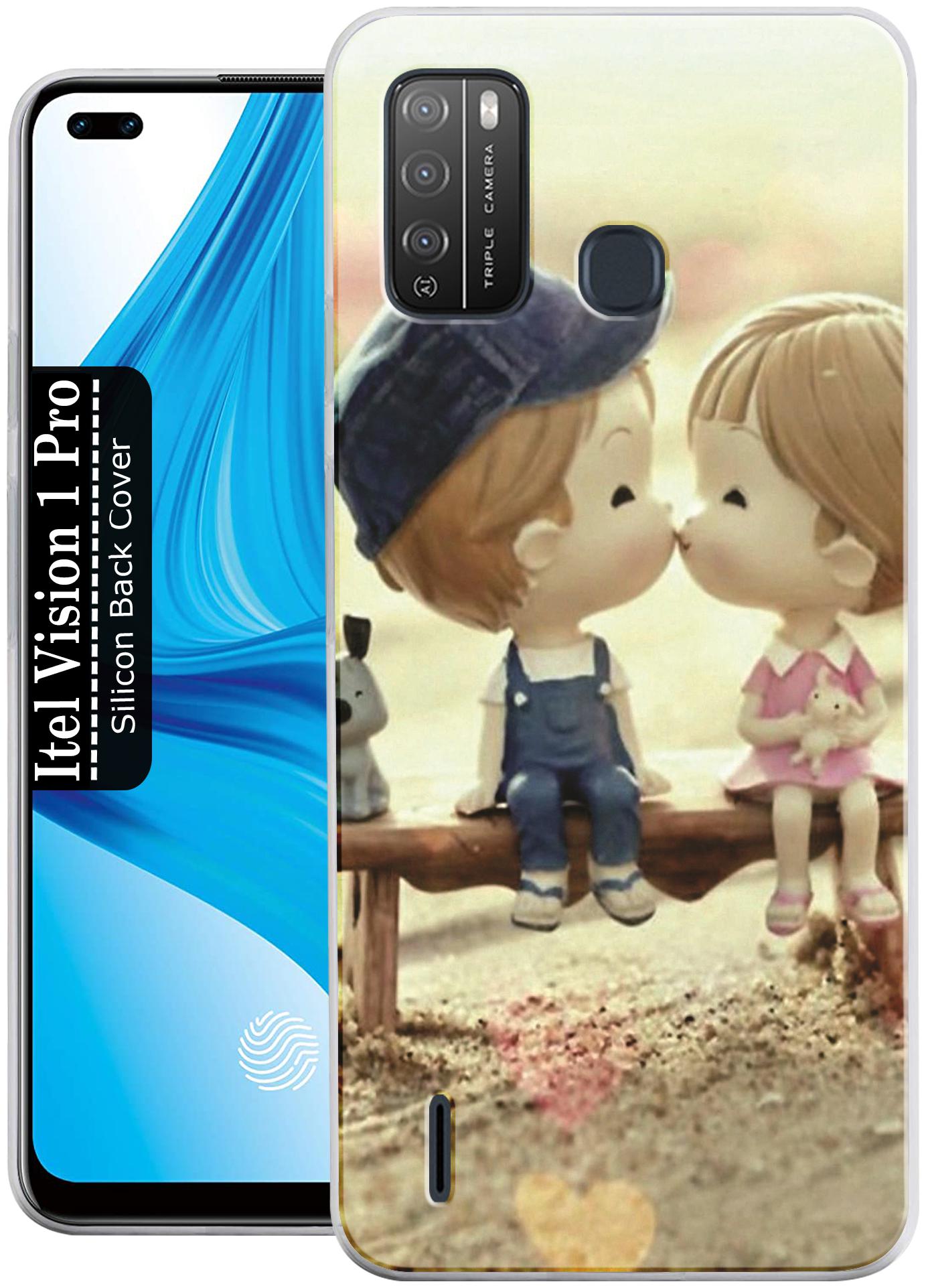 

SMART FLY Silicone Back Cover For ITEL VISION 1 PRO Multi