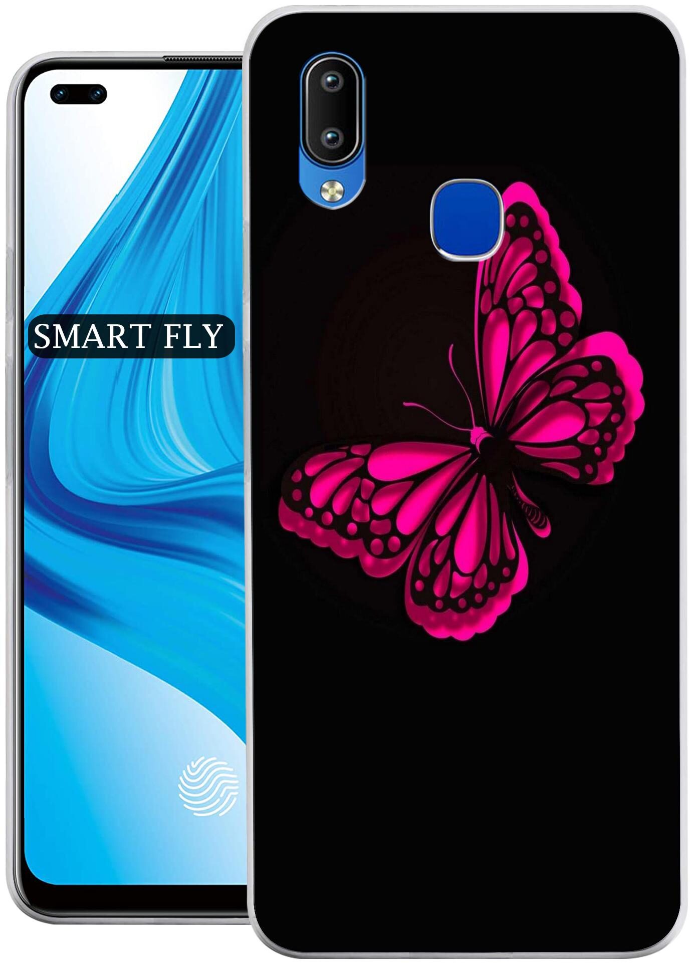 

SMART FLY Silicone Back Cover For Vivo Y95 ( Multi )