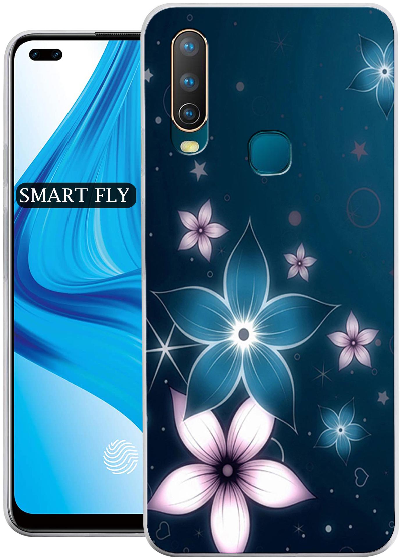 

SMART FLY Silicone Back Cover For VIVO Y17 ( Multi )
