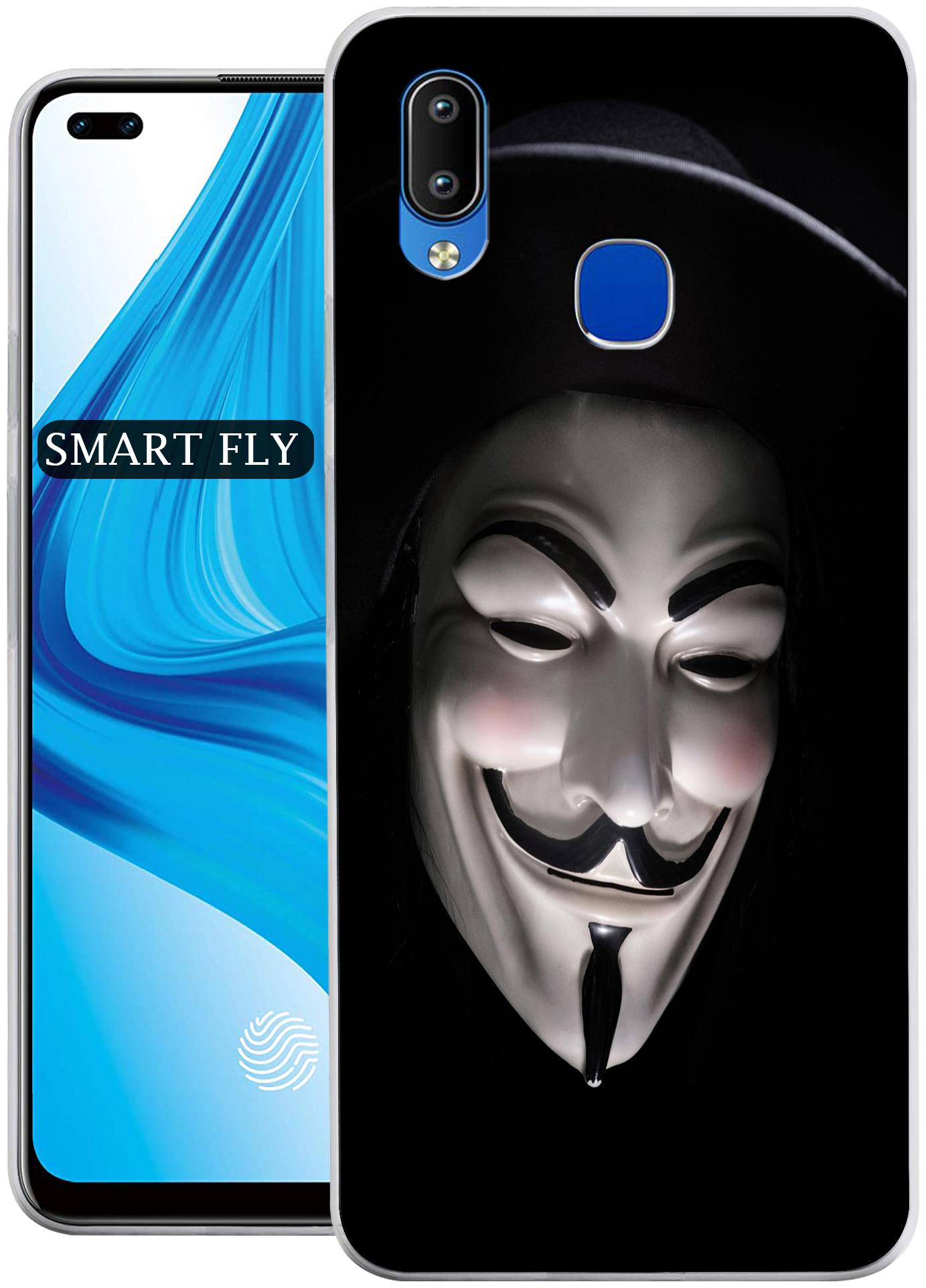 

SMART FLY Silicone Back Cover For Vivo Y91 ( Multi )