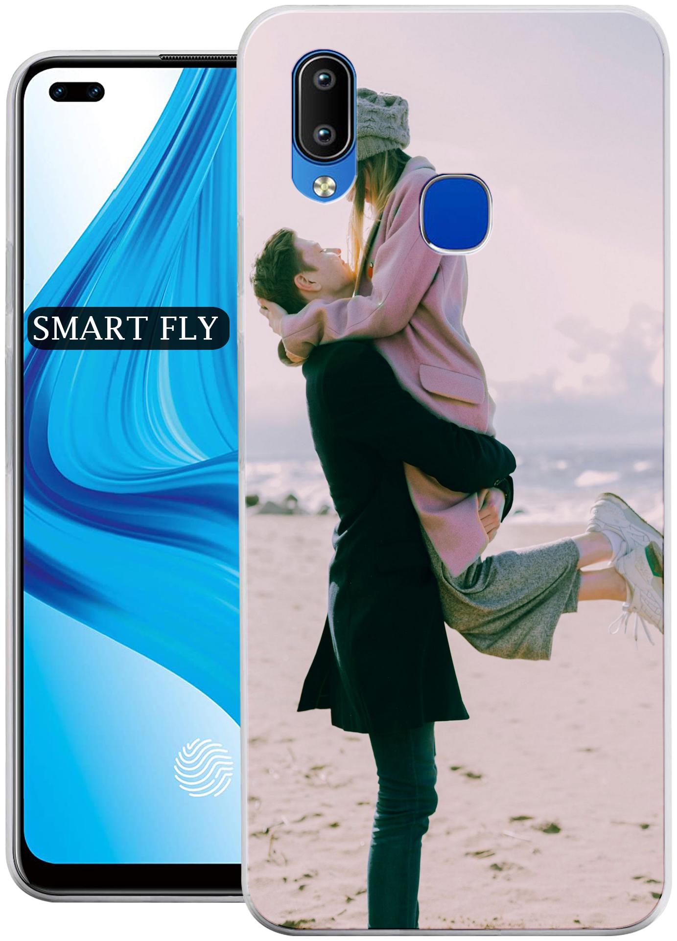 

SMART FLY Silicone Back Cover For Vivo Y93 ( Multi )