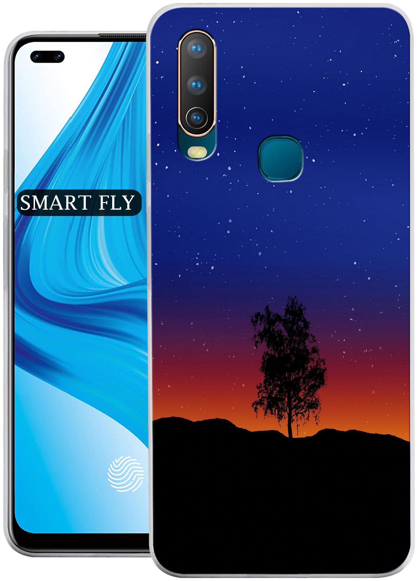 

SMART FLY Silicone Back Cover For VIVO Y17 ( Multi )