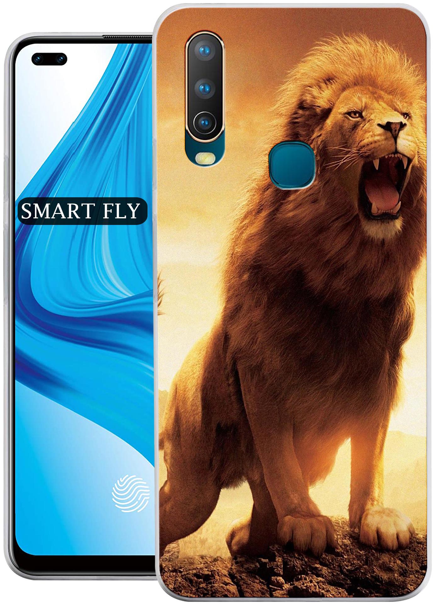 

SMART FLY Silicone Back Cover For Vivo U10 ( Multi )