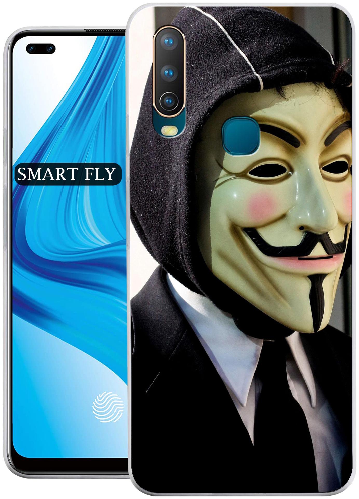 

SMART FLY Silicone Back Cover For Vivo U10 ( Multi )