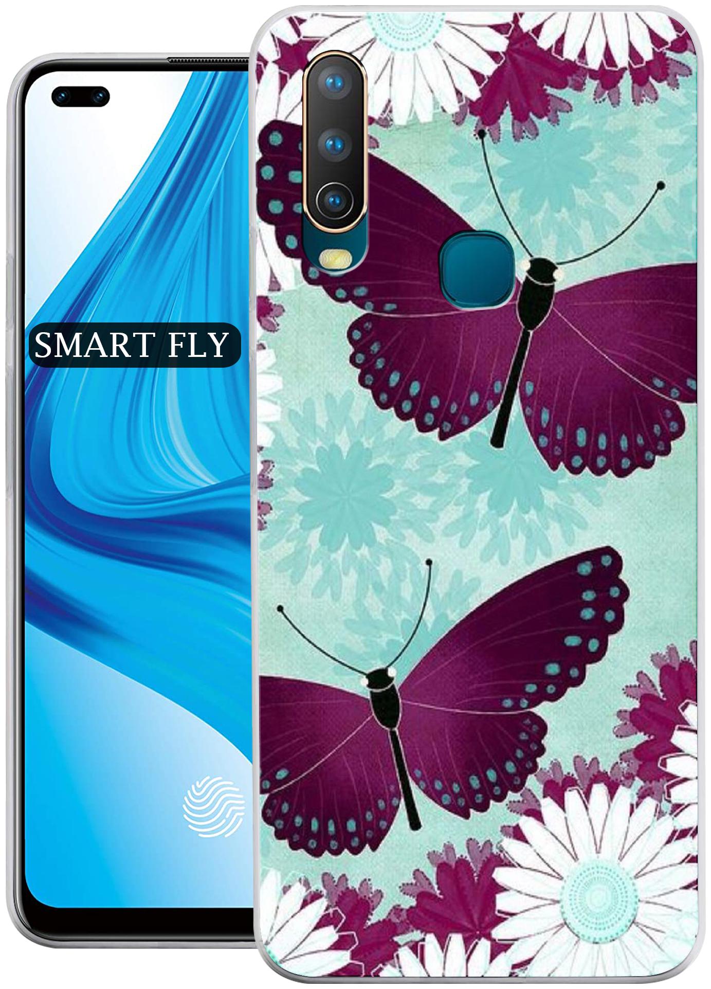 

Smart Fly soft silicon printed mobile back covers for Vivo Y11 Multi