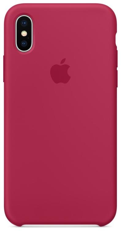

Smartphonewear Silicone Back Cover For Apple iPhone X Apple iPhone XS ( Red )