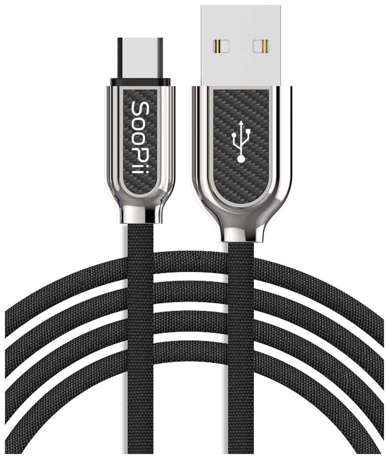

SOOPII Data Charging Micro USB Cable ( 1 m Black )