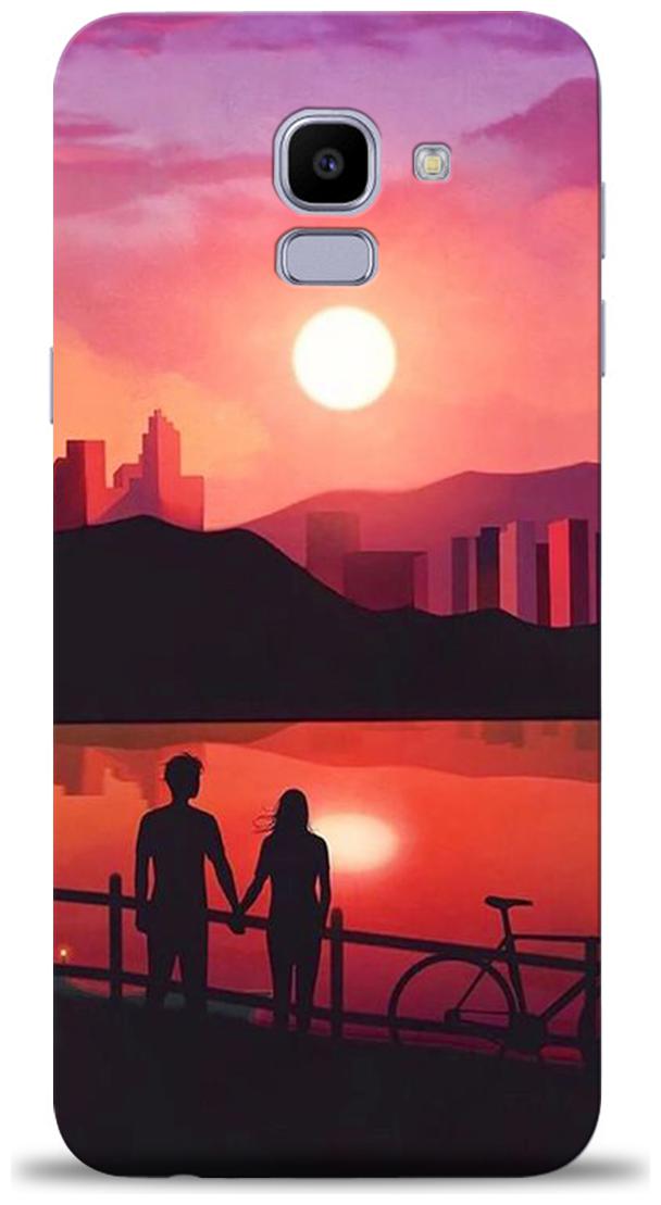 

Sowing Happiness Polycarbonate Designer Back Cover For Samsung Galaxy J6 ( Multi )