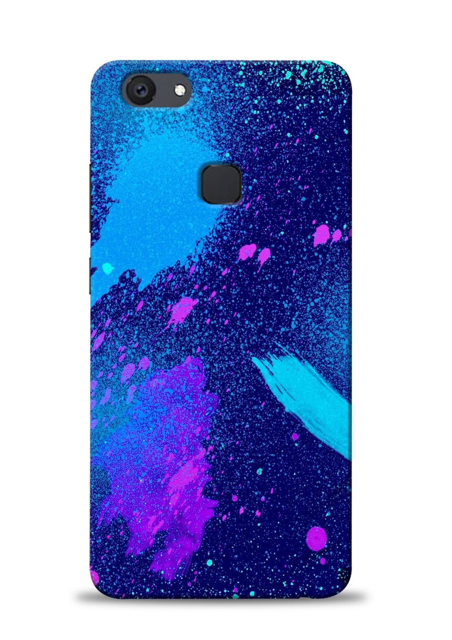 

Sowing Happiness Polycarbonate Designer Back Cover For Vivo V7 ( Multi )