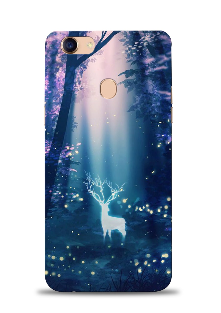 

Sowing Happiness Polycarbonate Designer Back Cover For OPPO F5 ( Multi )