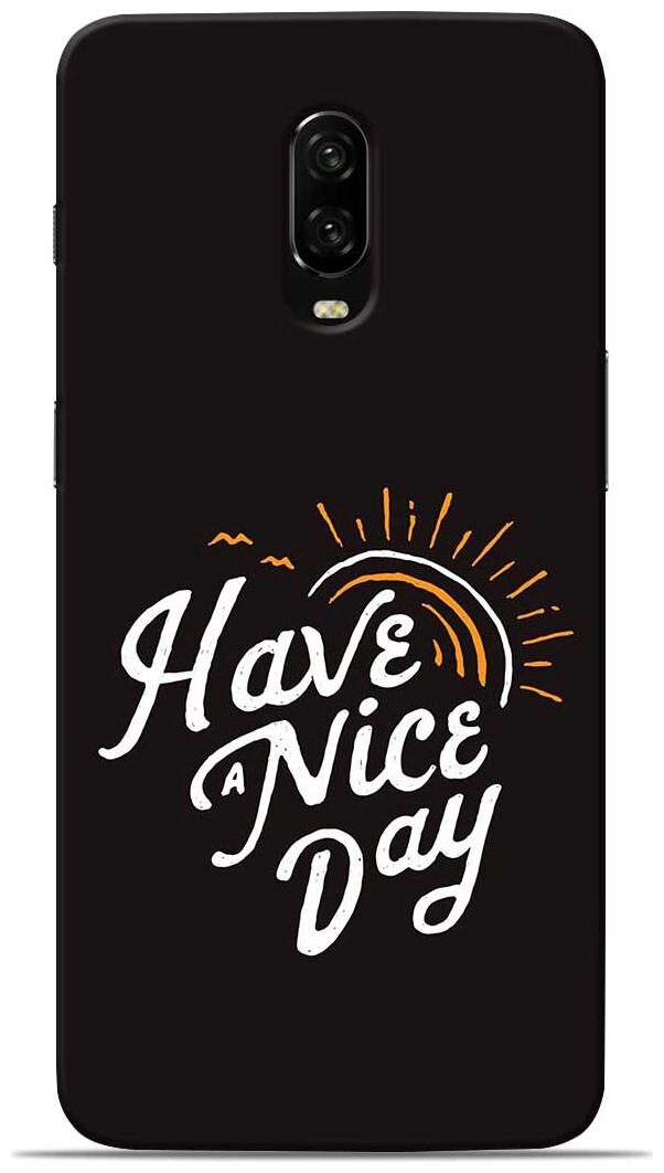

Sowing Happiness Polycarbonate Back Cover For OnePlus 6T ( Multi )