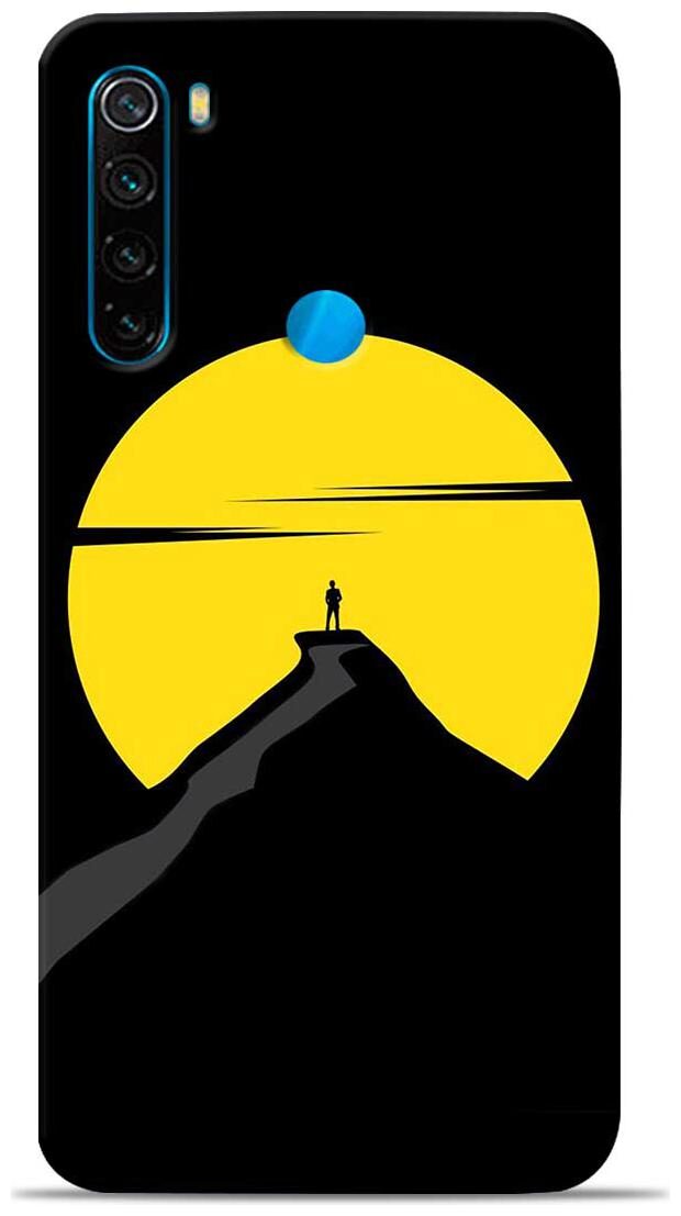 

Sowing Happiness Polycarbonate Designer Back Cover For Redmi Note 8 ( Multi )