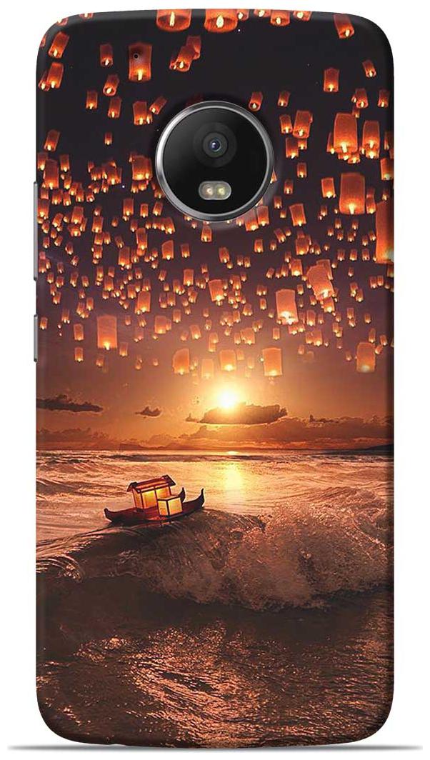

Sowing Happiness Printed Back Cover for Motorola Moto G5 Plus