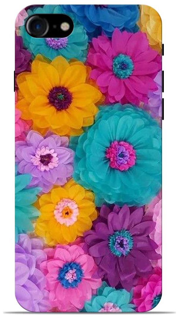 

Sowing Happiness Polycarbonate Designer Back Cover For Apple iPhone 8 ( Multi )