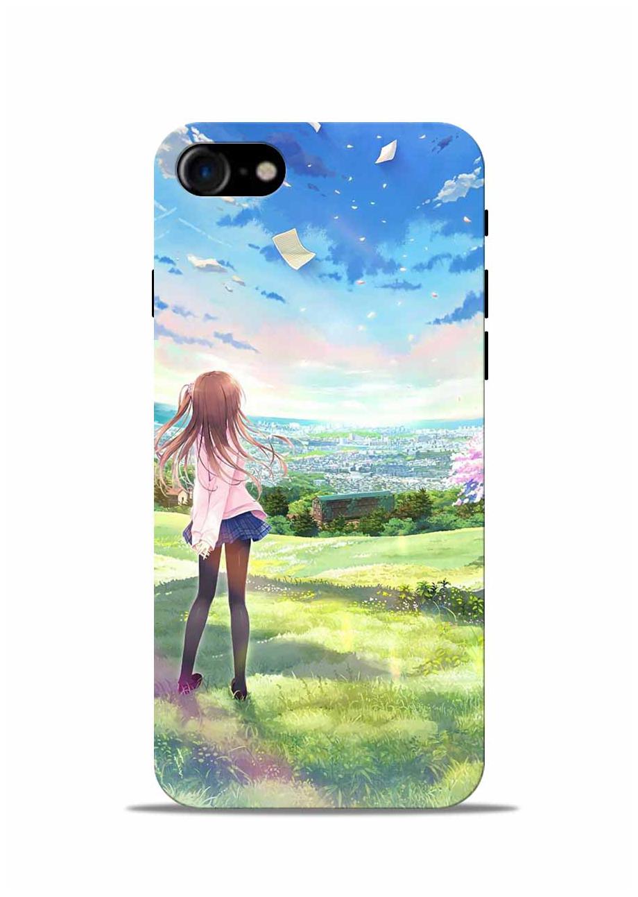 

Sowing Happiness Polycarbonate Designer Back Cover For Apple iPhone SE ( Multi )