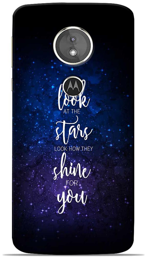 

Sowing Happiness Back Cover for Moto E5