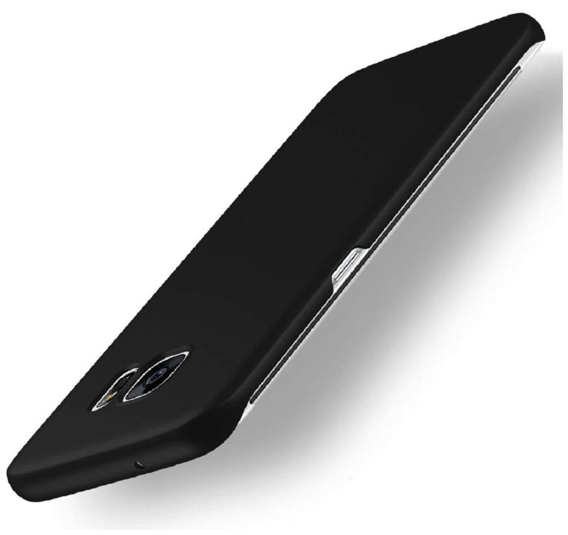 

SPINZZY Polycarbonate Hard Back Cover For Samsung Galaxy S7 Edge ( Black )